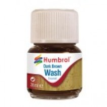 Humbrol Enamel Wash Dark Brown 28ml