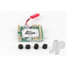 5-in-1 Control Unit, Rx/ESCs/Mixer/3-A x is Gyro/3