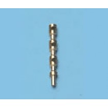 Rail Stanchion Brass 15mm (20)
