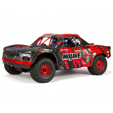 Arrma Mojave 6S BLX 1/7 Desert Truck Blk/Red ARA7604V2T2