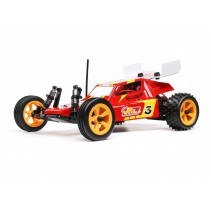 LOSI 1/16 MINI JRX2 RED 2WD BRUSHED BUGGY RTR C-LOS01020T1