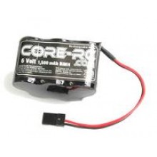 Core RC - 1500mAHr NiMh 6.0v Rx Hump Pack