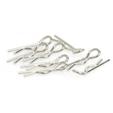 Core RC CR061 Small Body Clip 1/10 - Silver