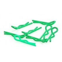 Core RC CR064 Small Body Clip 1/10 Fluorescent Green (8)
