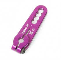 Schumacher Core RC CR110 Alloy Servo Arm Futaba Purple