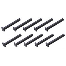 Steel Button Head Hex Screws M4 x 18 pk 10