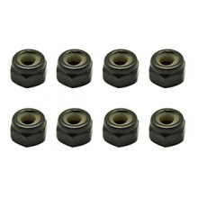 Schumacher Core CR463 RC M4 Nyloc Nuts - pk8