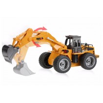 HuiNa Excavator w/diecast Bucket 2.4G 6-Channel RC CY1530