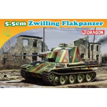 Dragon D7488 5.5cm Zwilling Flakpanzer 1/72