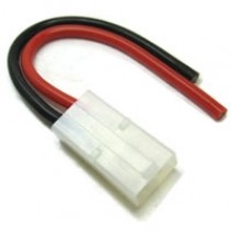 Extronix ET0629 Female Tamiya Connector With 10cm 14Awg Silicone Wire