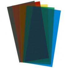 EVG9905 6x12in (15x30cm) Transparent Coloured Sheet .010in Thick Assorted