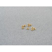 F-RCA128 Brass Nut M2 (10)