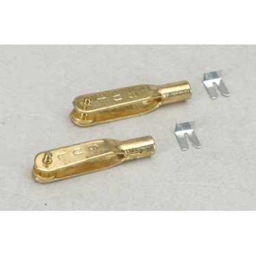 Sullivan 4-40 Gold N Clevises x 2 F-SLN526