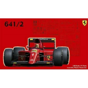 FUJIMI 1/20  FERRARI 641/2 MEXICO/FRANCE GP F092140