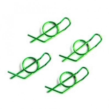 Fastrax Small Locking Body Pins (4) Metallic Green FAST211SG