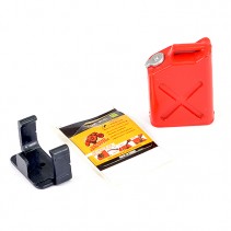 FASTRAX PAINTED FUEL JERRY CAN & MOUNT RED FAST2326R
