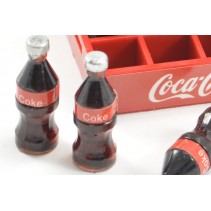 FASTRAX SCALE SOFT DRINK CRATE W/BOTTLES COLA FAST2352
