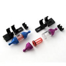 Fastrax Fuel Filter Blue w/Mount Deluxe FAST930B