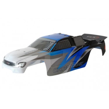 FTX CARNAGE ST PRINTED BODY - BLUE (BRUSHED/NITRO) FTX6341