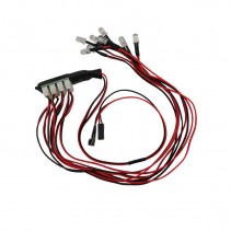 RC OVERHAUL LED LIGHT SET CAR 4X WHITE, 2 X RED, 2 X ORANGE G-RCO-CR026