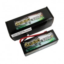 GENSACE Bashing LIPO 4S PACK 14.8V-6000-50C DEANS PLUG GE3-6000-4D