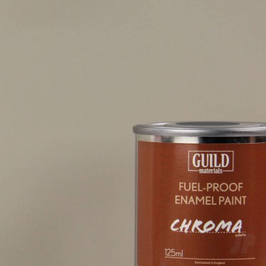 Guild Materials Matt Enamel Fuel-Proof Paint Light Grey (125ml Tin) GLDCHR6310