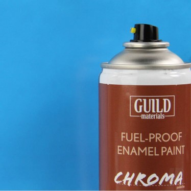 Guild Materials Gloss Enamel Fuel-Proof Paint Light Blue (400ml Aerosol) GLDCHR6