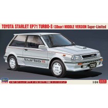 HASEGAWA TOYOTA STARLET 1/24 EP71 TURBO-S 3DOOR SUPER LIMITED HA20508