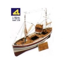 Artesania Latina Hellen English Coastal Fishing Boat AL20203