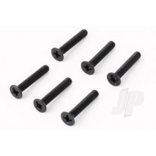M3x20mm Flat Head Philips Screws (6)