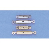Turnbuckle Brass (4) 17mm