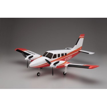 Kyosho K.10961R Airium Piper PA34 VE29 Twin PIP Set Red