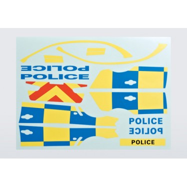 Killerbody Police (for 1/10) Decal Sheet KB48127