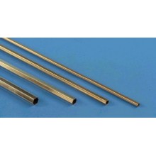 8272 1/8 Hexagonal Brass Tube 12in (1)