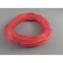 2.38mm ID x 5.50mm OD Red Silicone Tube L-LST02R