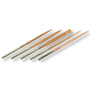 Perma Grit 5 Needle Files with Handle NF1H