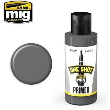 Ammo by Mig 60ml Grey One Shot Primer MIG2024