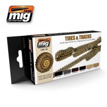 MIG Tyres & Tracks Acrylic Paint MIG7105