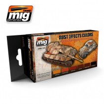 Mig Rust Effects Colour Set MIG7106