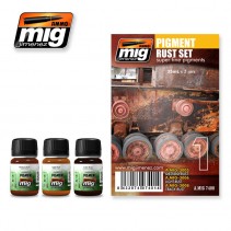 MiG Pigment Rust Set Super Fine Pigments MiG7400