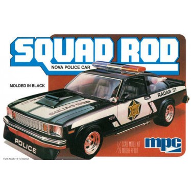 MPC 1979 Squad Rod Police Car 1/25 MPC851/12