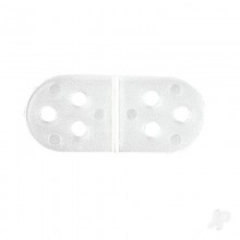 Multiplex PVC Hinges 10x28mm 6pcs MPX703202