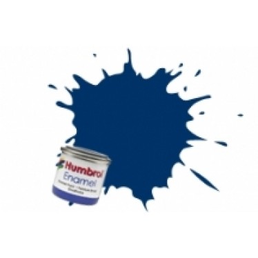 Humbrol Enamel No 15 Midnight Blue - Gloss - Tinlet (14ml)