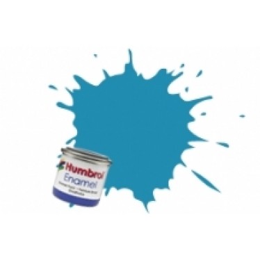 Humbrol Enamel No 48 Mediterranean Blue - Gloss - Tinlet (14ml)