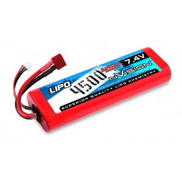 Kyosho NVO1109 NVision Sport LiPo 2S 4500 mah 45C deans