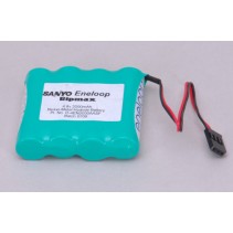 Eneloop 4.8v 2000mAh Rx Pk Flat O-4EN2000AASF Battery