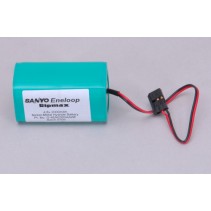 Sanyo 4.8v 2000mAh Eneloop Rx Pk Sq Battery O-4EN2000AAWF Battery