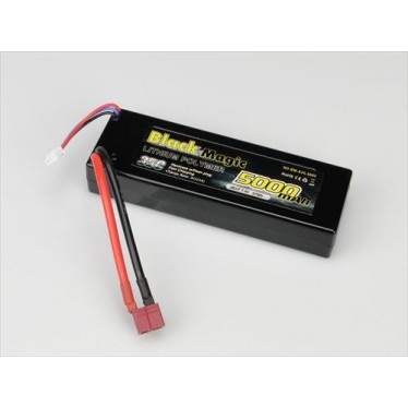 Black Magic 5000mAh 7.4V 2S1P 35C Hardcase T-Type Connector Battery
