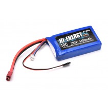 Hi-Energy 2S 3450mAh 10C Li-Fe RX Battery O-HE2SFE345010R