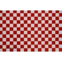 Oracover Fun 4 Small Check White/Red